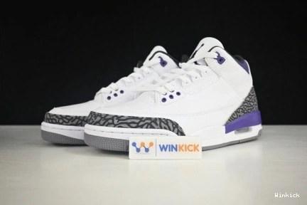 CT8532-105 Jordan Air 3 Iris Dark 0726